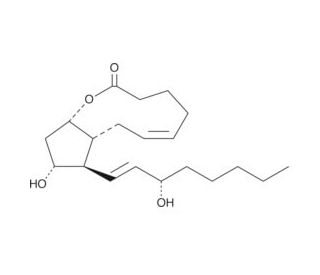 Prostaglandin F2&alpha; 1,9-lactone (CAS 55314-48-2) - chemical structure image