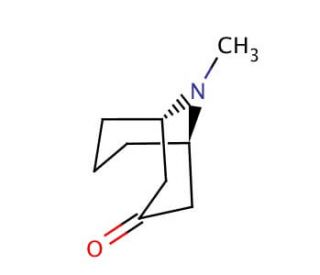 Pseudopelletierine (CAS 552-70-5) - chemical structure image
