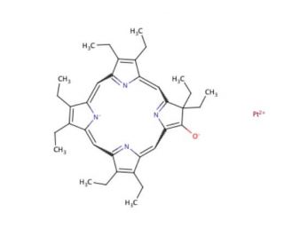 Pt(II) Octaethylporphine ketone (CAS 172617-46-8) - chemical structure image