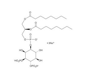 PtdIns-(3,4)-P2 (1,2-dioctanoyl) (sodium salt) - chemical structure image