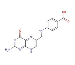 Pteroic acid (CAS 119-24-4) - chemical structure image