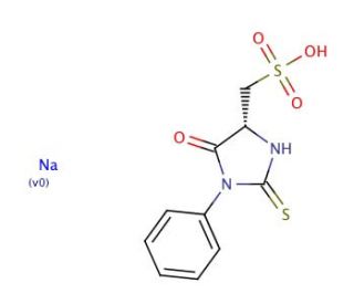 PTH-cysteic acid sodium salt (CAS 108321-85-3) - chemical structure image