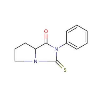 PTH-DL-proline (CAS 31364-82-6) - chemical structure image