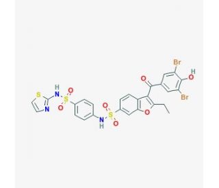 PTP1B Inhibitor (CAS 765317-72-4) - chemical structure image