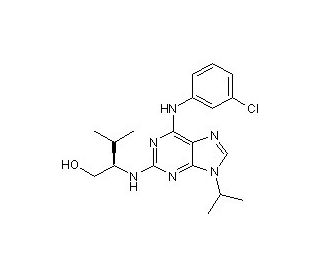 Purvalanol A (CAS 212844-53-6) - chemical structure image 