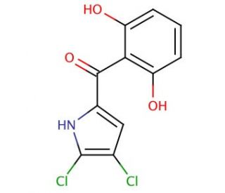 Pyoluteorin (CAS 25683-07-2) - chemical structure image