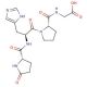 Pyr-His-Pro-Gly-OH (CAS 85344-77-0) - chemical structure image