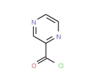 Pyrazine-2-carbonyl chloride (CAS 19847-10-0) - chemical structure image