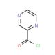 Pyrazine-2-carbonyl chloride (CAS 19847-10-0) - chemical structure image