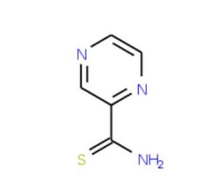 Pyrazine-2-carbothioamide (CAS 4604-72-2) - chemical structure image