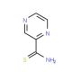 Pyrazine-2-carbothioamide (CAS 4604-72-2) - chemical structure image