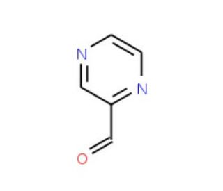 Pyrazine-2-carboxaldehyde (CAS 5780-66-5) - chemical structure image