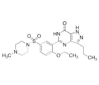 Pyrazole N-Demethyl Sildenafil (CAS 139755-95-6) - chemical structure image