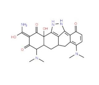 Pyrazolo Minocycline (CAS 182004-72-4) - chemical structure image