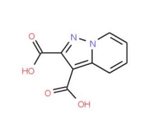 Pyrazolo[1,5-a]pyridine-2,3-dicarboxylic acid (CAS 63237-87-6) - chemical structure image