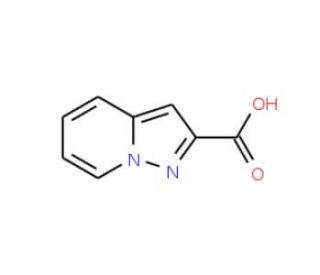 Pyrazolo[1,5-a]pyridine-2-carboxylic acid (CAS 63237-88-7) - chemical structure image