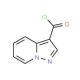 Pyrazolo[1,5-a]pyridine-3-carbonyl chloride (CAS 78933-24-1) - chemical structure image