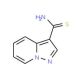 Pyrazolo[1,5-a]pyridine-3-carbothioamide (CAS 885275-44-5) - chemical structure image