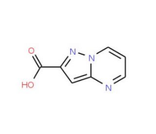 Pyrazolo[1,5-a]pyrimidine-2-carboxylic acid (CAS 378211-85-9) - chemical structure image