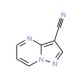 Pyrazolo[1,5-a]pyrimidine-3-carbonitrile (CAS 25939-87-1) - chemical structure image