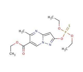 Pyrazophos (CAS 13457-18-6) - chemical structure image