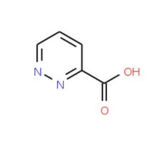 Pyridazine-3-carboxylic acid (CAS 2164-61-6) - chemical structure image