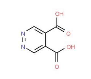 Pyridazine-4,5-dicarboxylic acid (CAS 59648-14-5) - chemical structure image