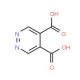 Pyridazine-4,5-dicarboxylic acid (CAS 59648-14-5) - chemical structure image