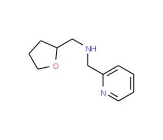 Pyridin-2-ylmethyl-(tetrahydro-furan-2-ylmethyl)-amine (CAS 202199-02-8) - chemical structure image