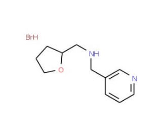 Pyridin-3-ylmethyl-(tetrahydro-furan-2-ylmethyl)-amine hydrobromide - chemical structure image