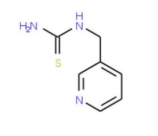 Pyridin-3-ylmethyl-thiourea - chemical structure image