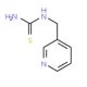 Pyridin-3-ylmethyl-thiourea - chemical structure image