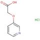 (Pyridin-3-yloxy)-acetic acid hydrochloride - chemical structure image