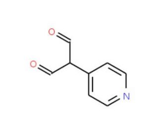 (Pyridin-4-yl)propane-1,3-dial (CAS 51076-46-1) - chemical structure image