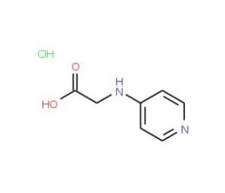 (Pyridin-4-ylamino)acetic acid hydrochloride (CAS 53339-65-4) - chemical structure image