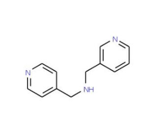 Pyridin-4-ylmethyl-pyridin-3-ylmethyl-amine - chemical structure image