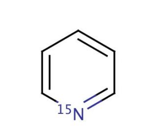 Pyridine-<sup>15</sup>N (CAS 34322-45-7) - chemical structure image