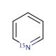 Pyridine-15N (CAS 34322-45-7) - chemical structure image