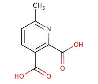 Pyridine-2,3-dicarboxylic acid-2-methyl ester (CAS 53636-70-7) - chemical structure image