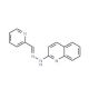 Pyridine-2-carboxaldehyde 2-quinolylhydrazone (CAS 7385-99-1) - chemical structure image