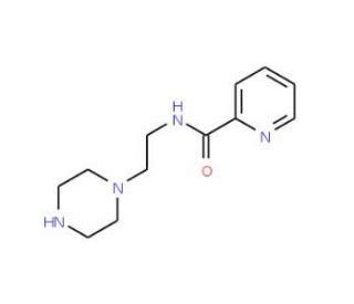 Pyridine-2-carboxylic acid (2-piperazin-1-yl-ethyl)-amide - chemical structure image