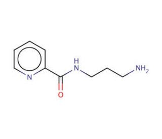 Pyridine-2-carboxylic acid (3-amino-propyl)-amide (CAS 799250-34-3) - chemical structure image