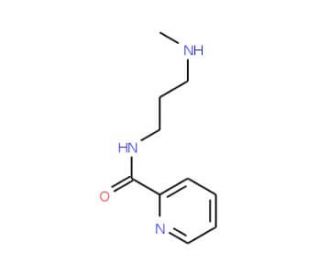 Pyridine-2-carboxylic acid (3-methylamino-propyl)-amide - chemical structure image