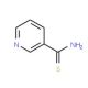 pyridine-3-carbothioamide (CAS 4621-66-3) - chemical structure image