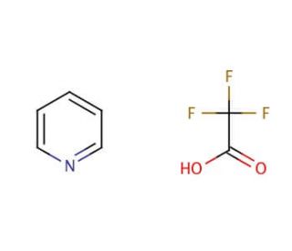 Pyridine trifluoroacetate (CAS 464-05-1) - chemical structure image