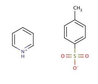 Pyridinium p-toluenesulfonate (CAS 24057-28-1) - chemical structure image