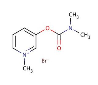 Pyridostigmine bromide (CAS 101-26-8) - chemical structure image