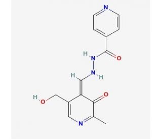 Pyridoxal Isonicotinoyl Hydrazone (CAS 737-86-0) - chemical structure image