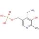 Pyridoxamine-5′-phosphate (CAS 529-96-4) - chemical structure image