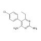 Pyrimethamine (CAS 58-14-0) - chemical structure image
